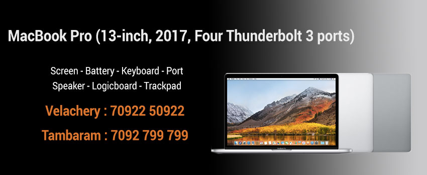 MacBook Pro 13 2017 Four Thunderbolt 3 Ports Repair Service
