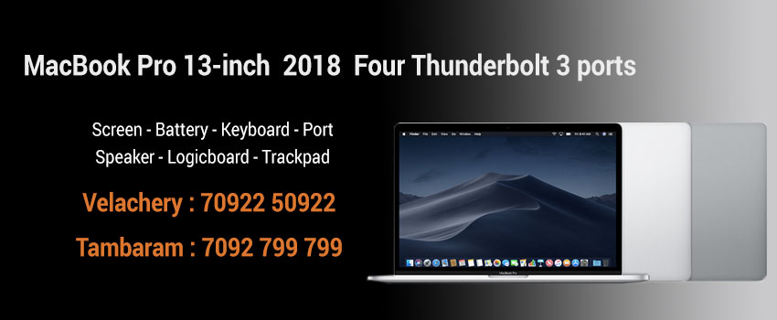 Macbook Pro 13 2018 Four Thunderbolt 3 Ports Repair Service